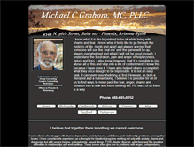 Tablet Screenshot of michaelcgraham.com